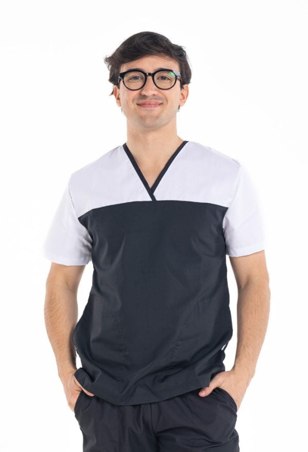 CASACA COMBINADA CON BOLSILLO INT.